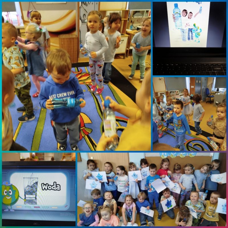 woda, przedszkolaki